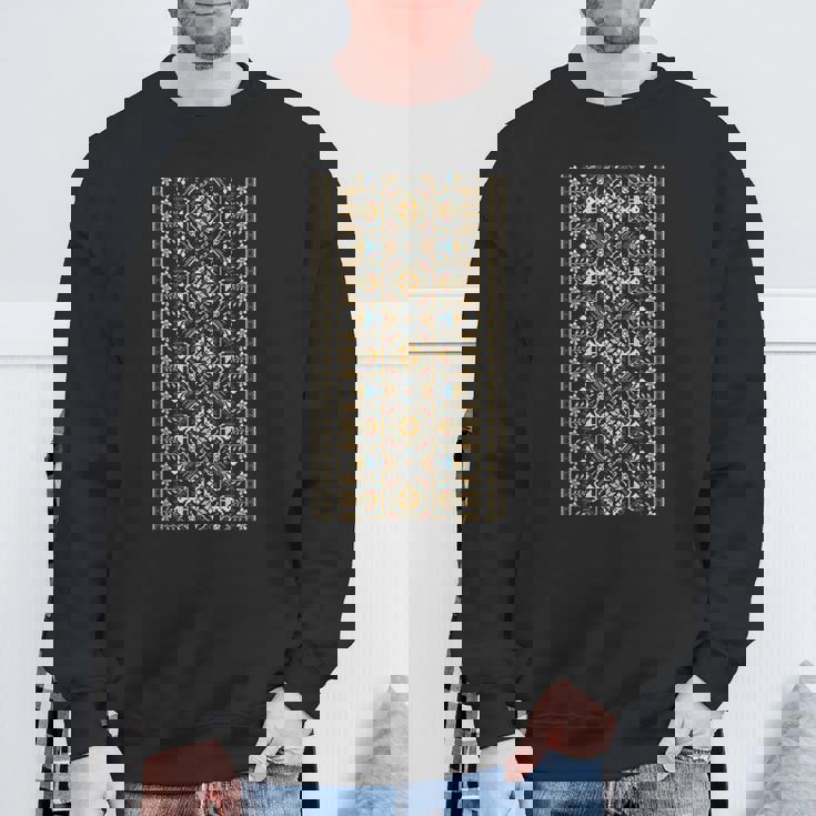 ウクライナ刺繍vyshyvanka エスニック スウェットシャツ 高齢者への贈り物