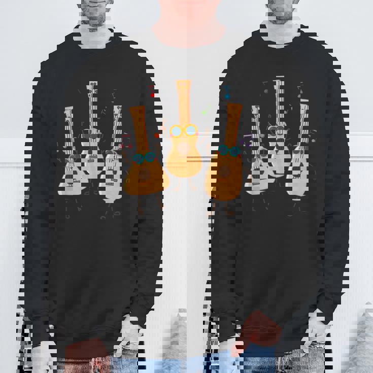 ウクレレダンス ウクレレパーティー 夏の音楽家 スウェットシャツ 高齢者への贈り物