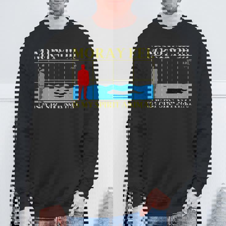 ウツボは私の精神動物 海洋生物学者 スウェットシャツ 高齢者への贈り物