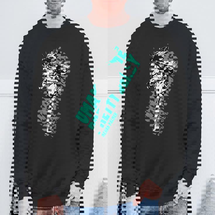 ウマ娘 プリティーダービー メジロパーマー スウェットシャツ 高齢者への贈り物