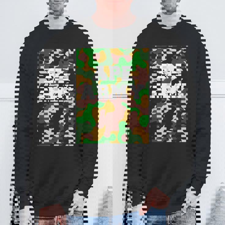 エイプネイション ダイヤモンド 月 ミーム ストック 猿 一緒に 強靭 スウェットシャツ 高齢者への贈り物