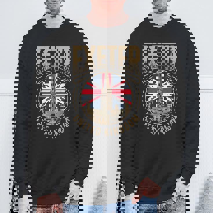 エクセター イギリス トラベル シティ バイブス スウェットシャツ 高齢者への贈り物