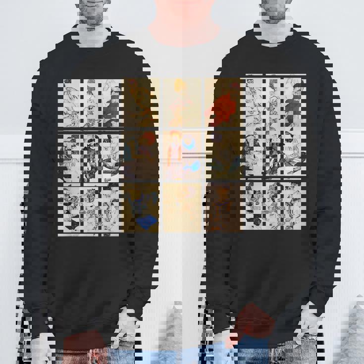 エゴン・シーレアール・ヌーボーによる有名な表現主義の肖像画 スウェットシャツ 高齢者への贈り物