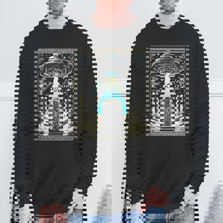 エジプトufoと柱のスターゲート Egypt Ufo Openingtargate スウェットシャツ 高齢者への贈り物