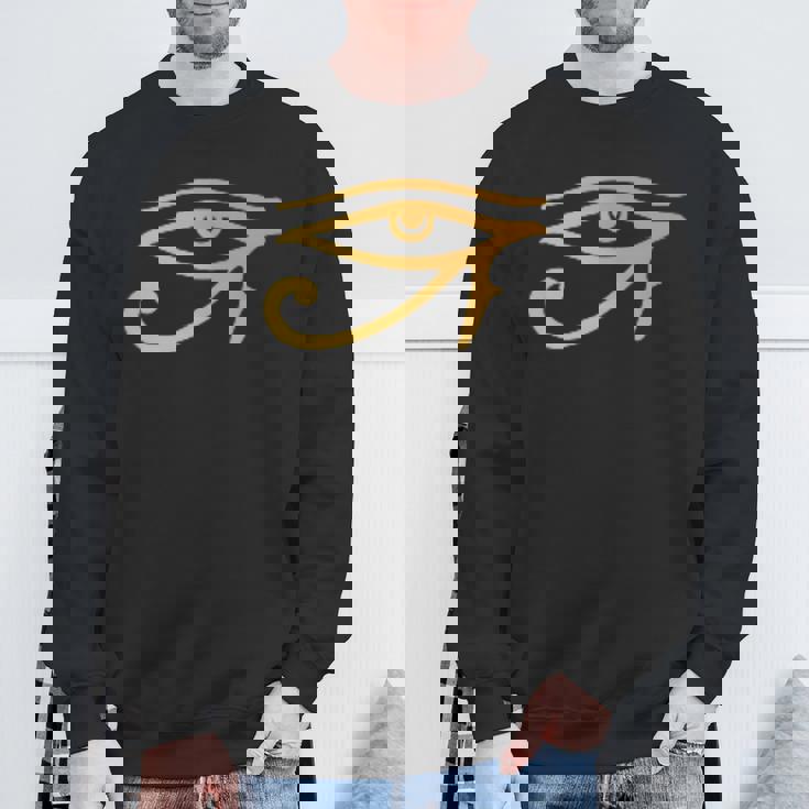 エジプトのラーの目 ホルスの目 スウェットシャツ 高齢者への贈り物