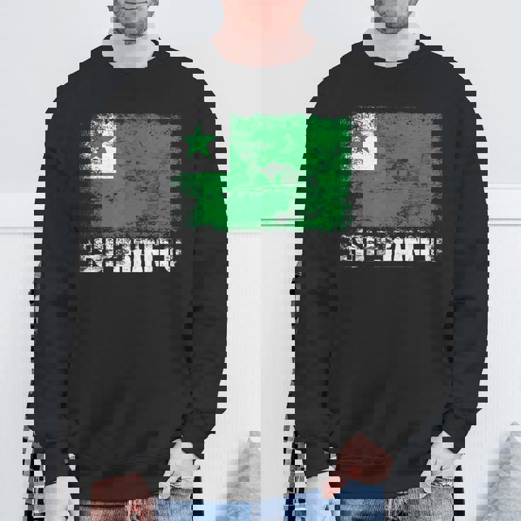 エスペラント国旗tシャツ スウェットシャツ 高齢者への贈り物