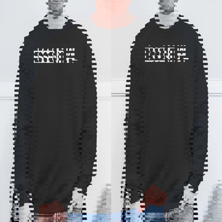 エッセンシャル スウェットシャツ 高齢者への贈り物