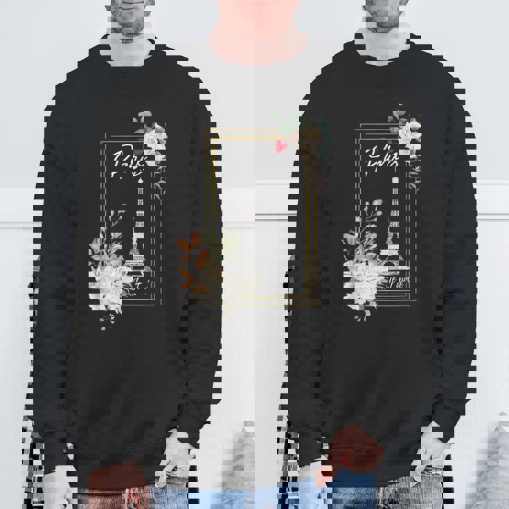 エッフェル塔 パリ ホリデー フランス お土産 メンズ レディース キッズ スウェットシャツ 高齢者への贈り物