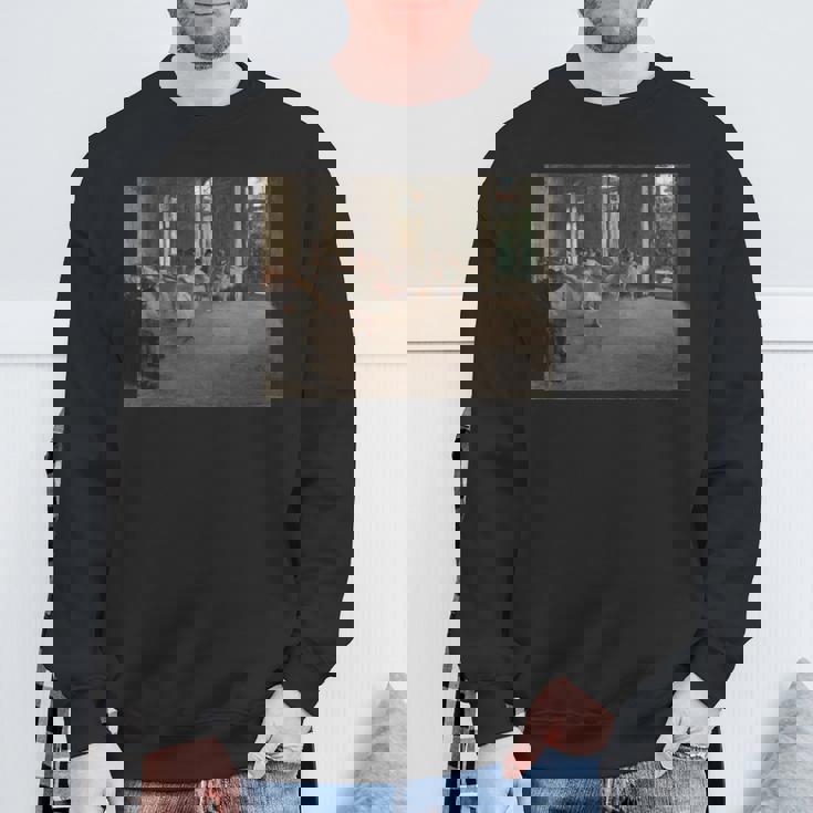 エドガー・ドガリハーサル スウェットシャツ 高齢者への贈り物