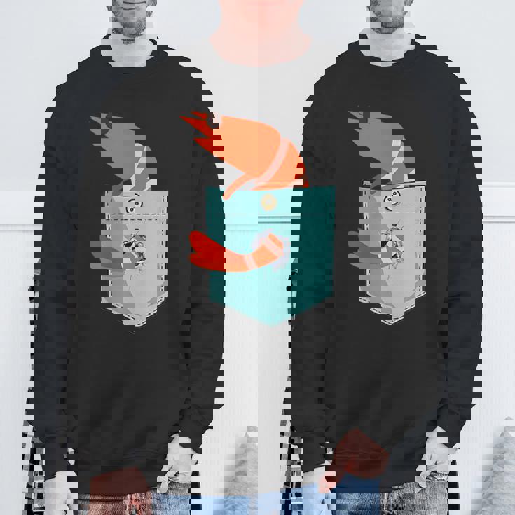 エビtシャツ、エビキッズ、エビガール、エビ好き。 スウェットシャツ 高齢者への贈り物