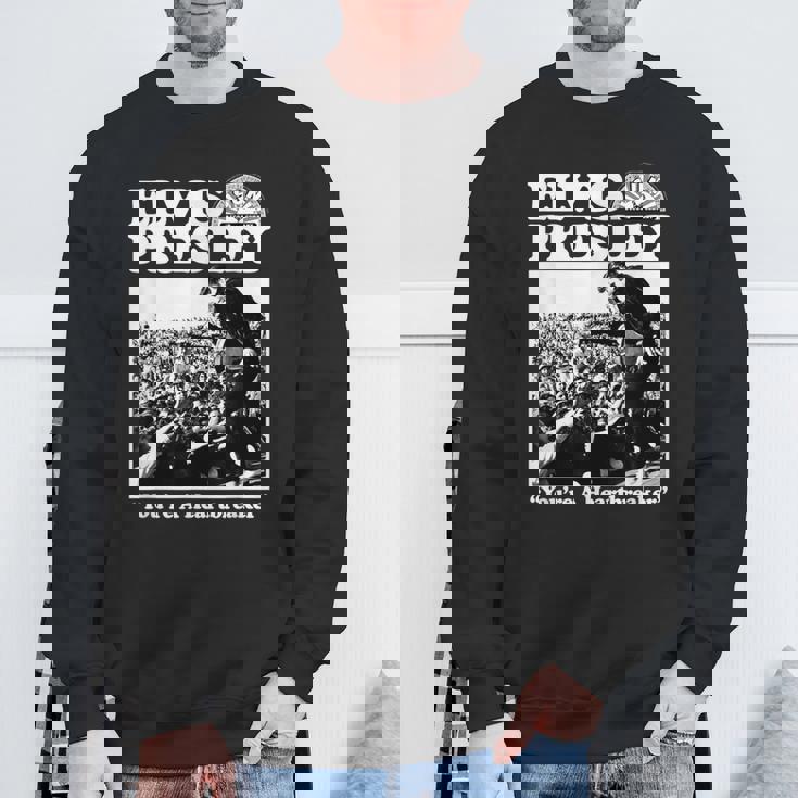 エルヴィス・ア・ハートブレイカー キング・オブ・ロックンロール 音楽 スウェットシャツ 高齢者への贈り物