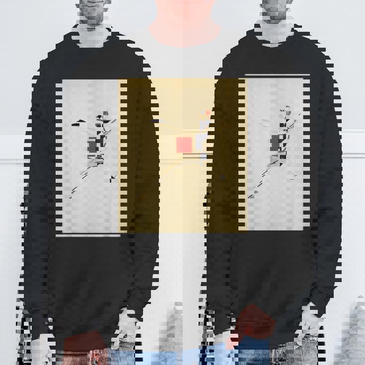 エル・リシツキー作 ニューマン 1923 スウェットシャツ 高齢者への贈り物