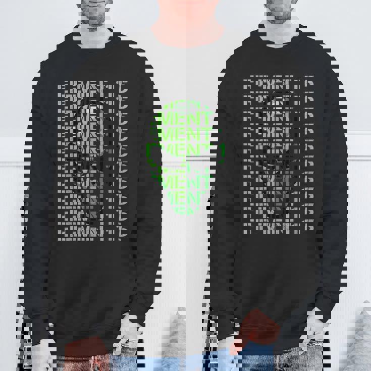 エレメント 115 ウンンペンティウム エリア 51 コンスピラシー セオリー エイリアン Ufo スウェットシャツ 高齢者への贈り物