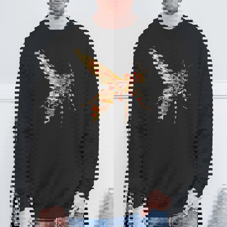 オオスズメバチ ニホンサクラスズメバチ スウェットシャツ 高齢者への贈り物