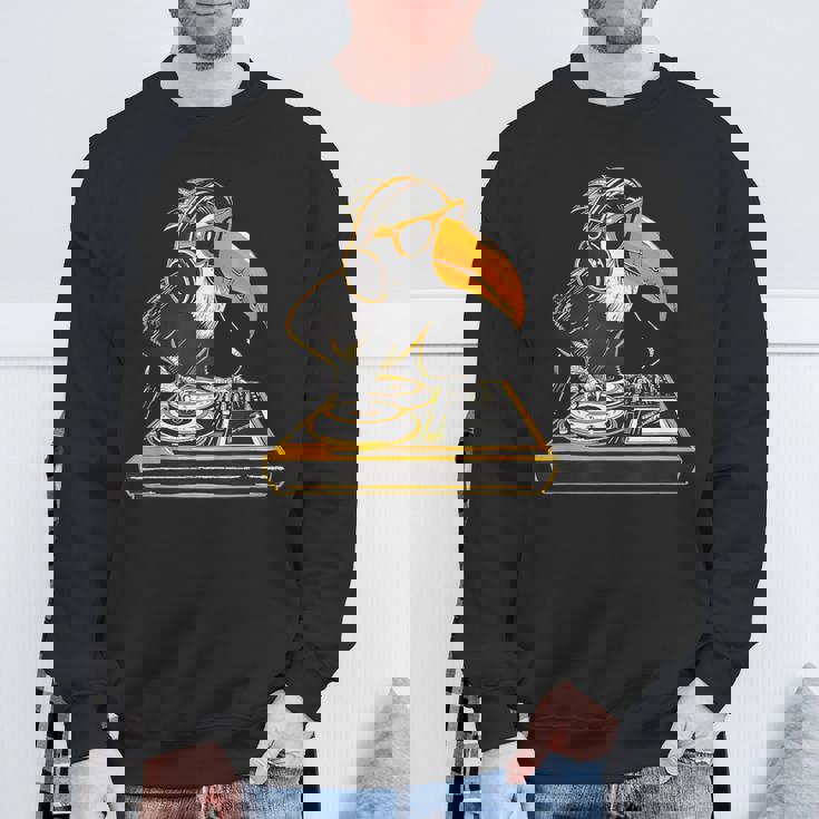 オオハシ Dj ターンテーブル Dj オオハシハウス ミュージック テクノ ビートメーカー スウェットシャツ 高齢者への贈り物