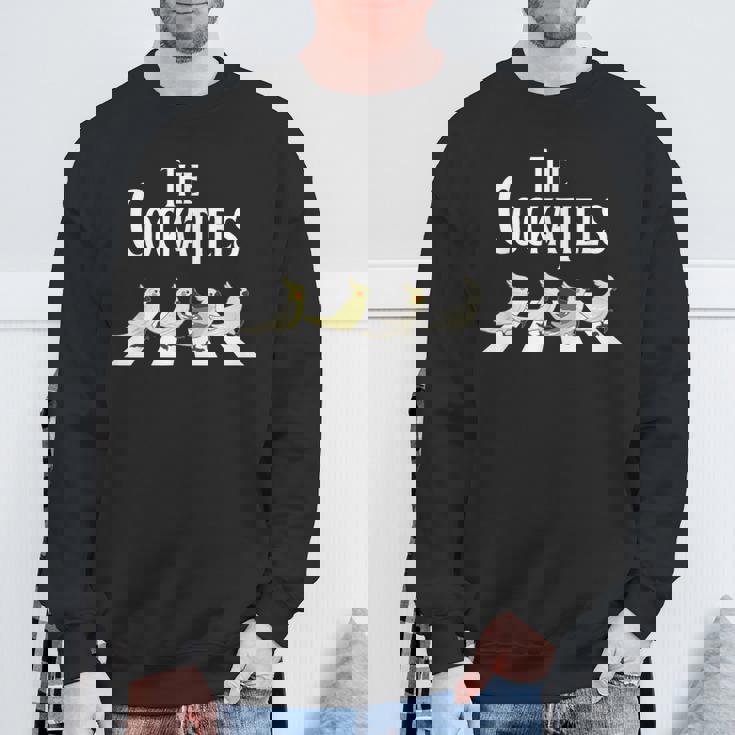 オカメインコ、かわいいオカメインコ、鳥好きの面白いギフト。 スウェットシャツ 高齢者への贈り物