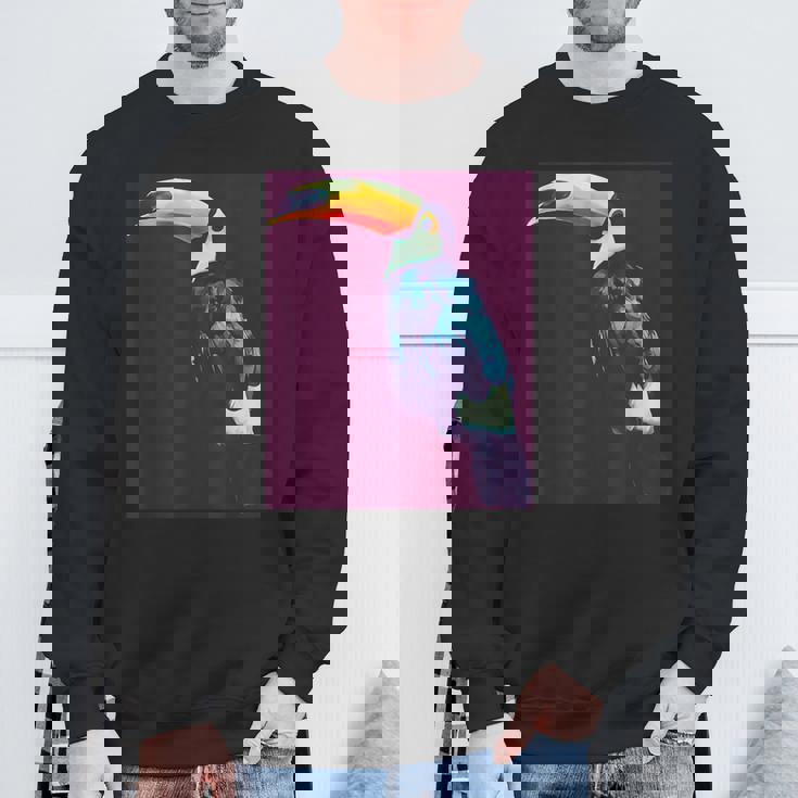 オニオオハシ 鳥 スウェットシャツ 高齢者への贈り物