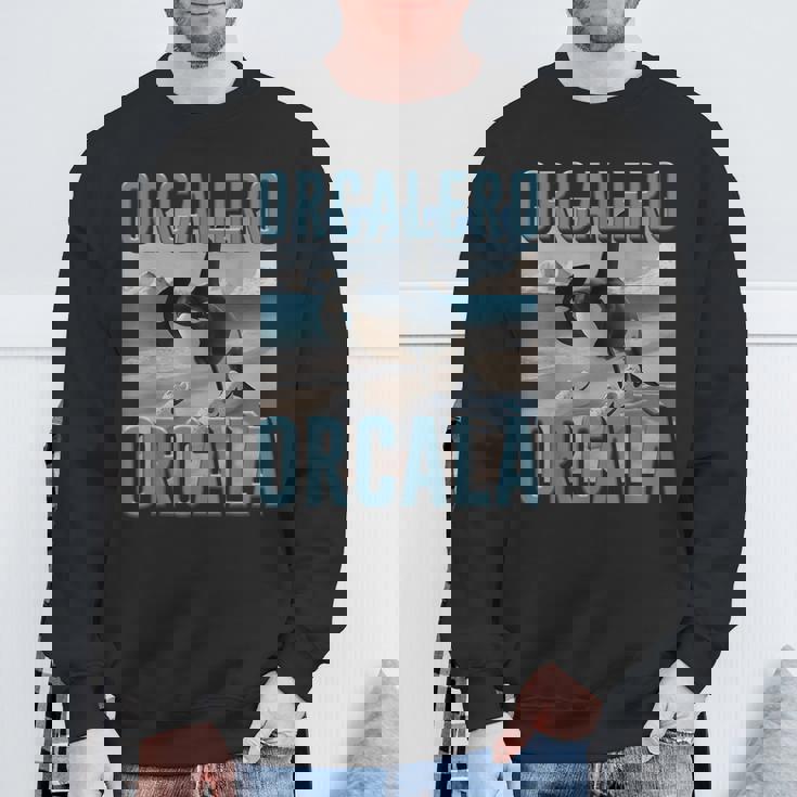 オルカレロ オルカラ オルカラ オルカ イタリア ブレイン モンスター Ai キッズ スウェットシャツ 高齢者への贈り物