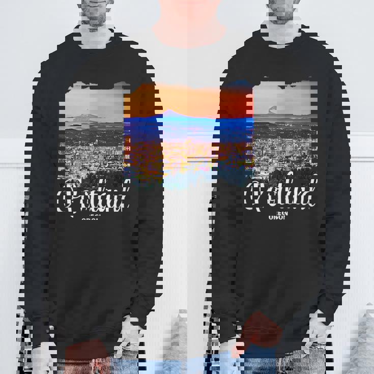 オレゴン州 ポートランドのお土産 ポートランド スウェットシャツ 高齢者への贈り物