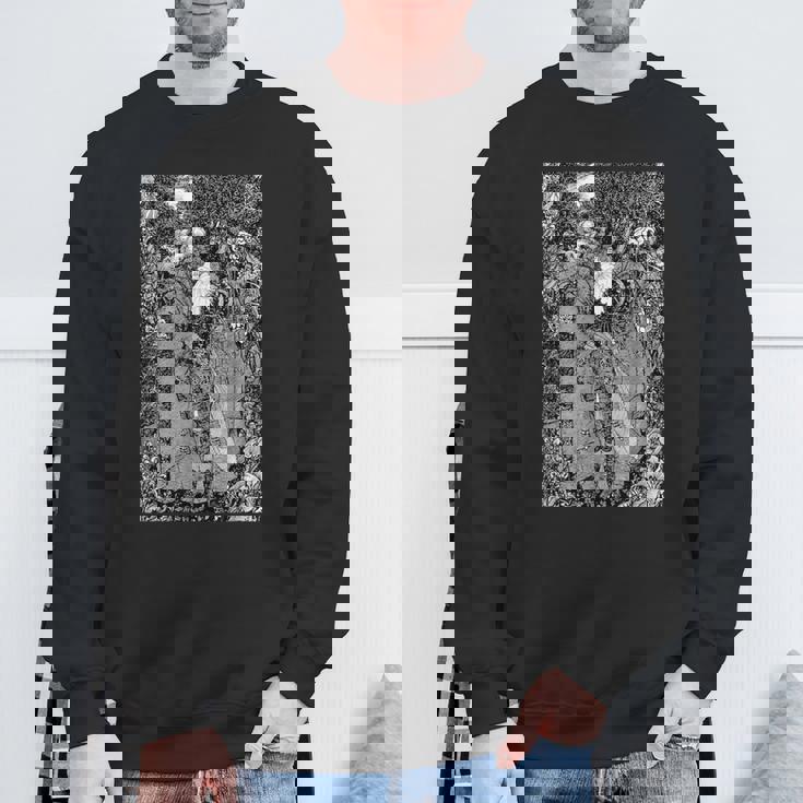 オーブリー・ビアズリーによるナイトピース1894 スウェットシャツ 高齢者への贈り物