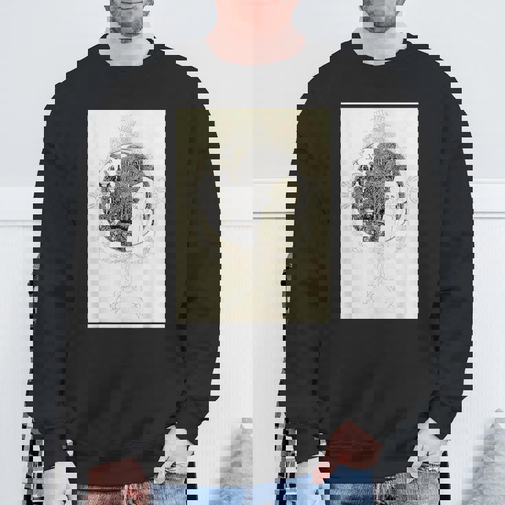 オーブリー・ビアズリー作「ミニッツのピエロ」1897 スウェットシャツ 高齢者への贈り物