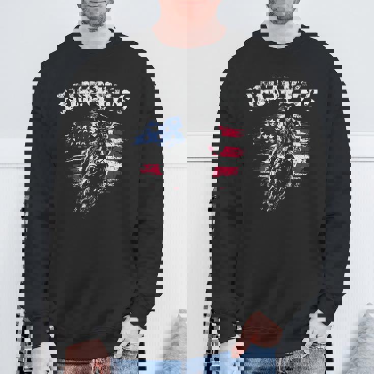 カウガールとリバースカウガール スウェットシャツ 高齢者への贈り物