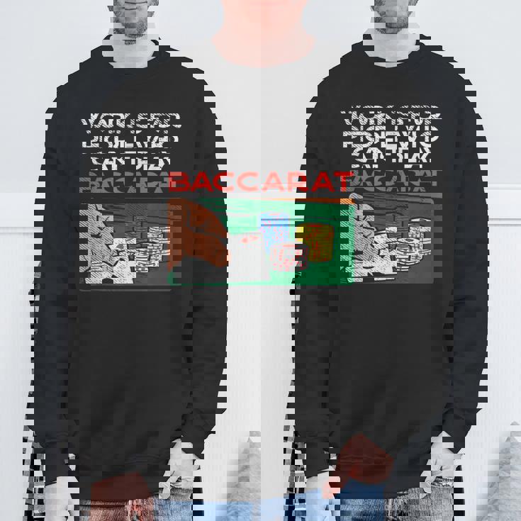 カジノバカラ ギャンブルデザイン ラスベガス、ギャンブラーベッティング スウェットシャツ 高齢者への贈り物