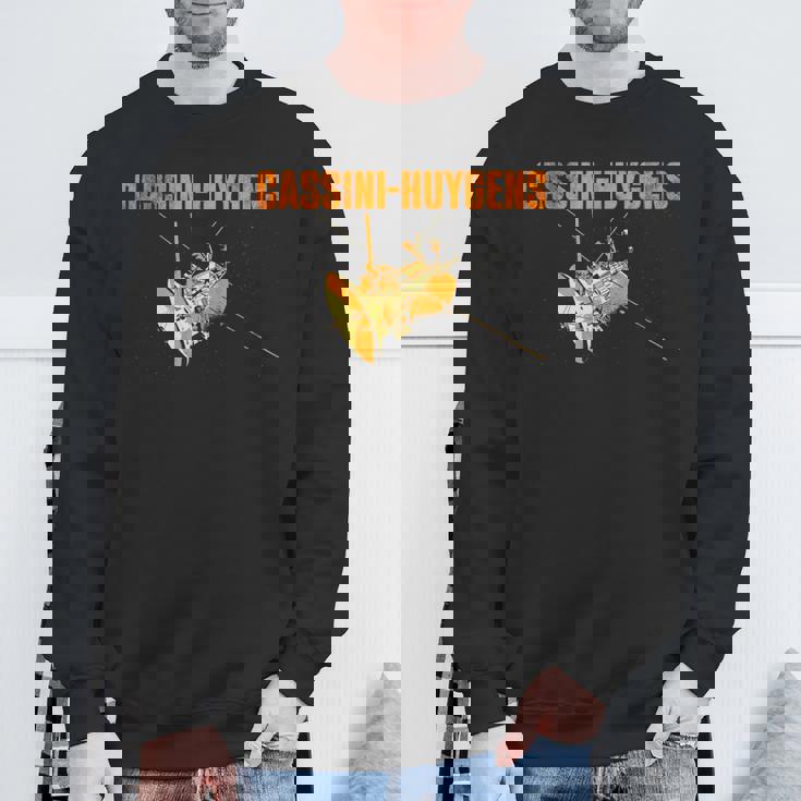 カッシーニ・ホイヘンス宇宙探査機 土星太陽系天文学 スウェットシャツ 高齢者への贈り物