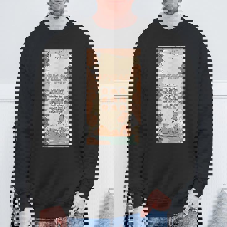 カピバラ カピバラ かわいい トロピカル 夏 スウェットシャツ 高齢者への贈り物