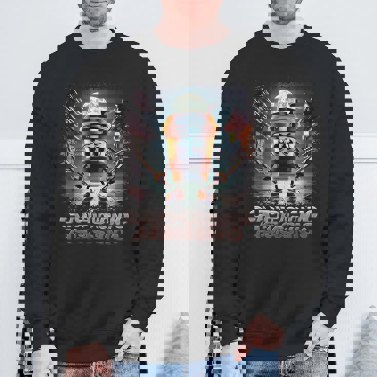 カプチーノ アサシーノ イタリアン ブレイン ミーム スウェットシャツ 高齢者への贈り物