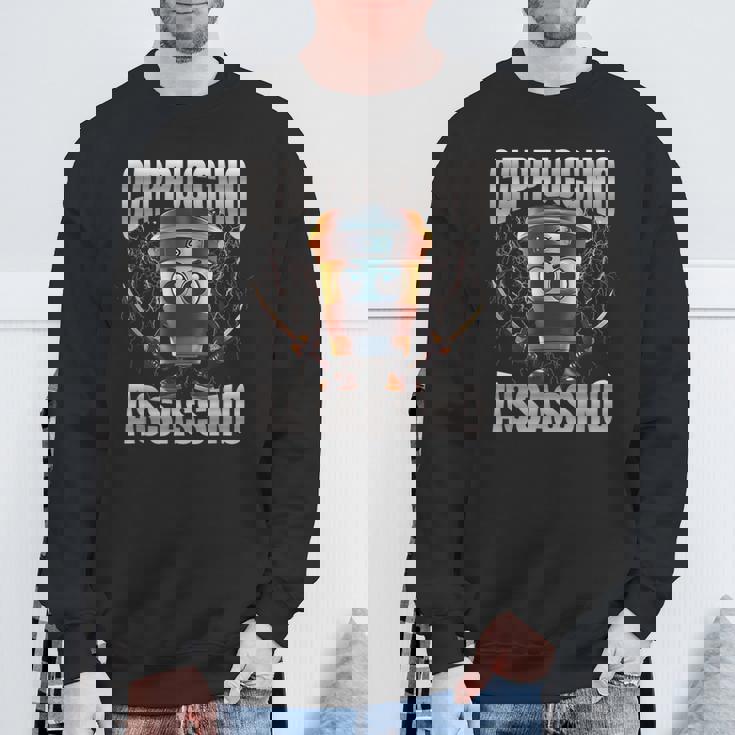 カプチーノ アサシーノ ブレイン イタリアン ブレイン ブートレッグ ミーム スウェットシャツ 高齢者への贈り物