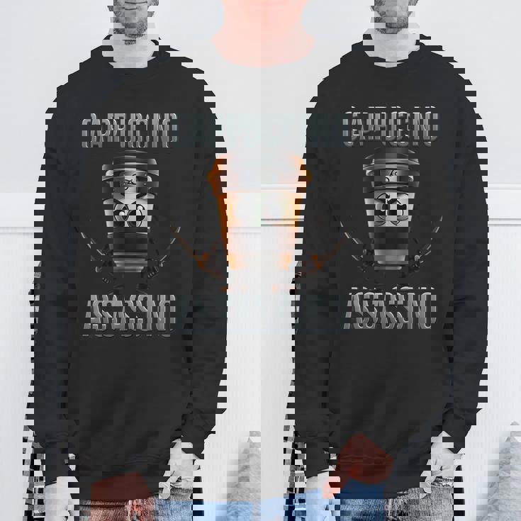 カプチーノ アサシーノ ブレイン レッド スウェットシャツ 高齢者への贈り物