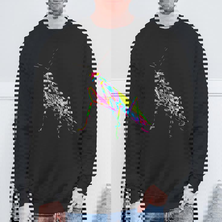 カマキリ カマキリ類 昆虫学 カマキリ スウェットシャツ 高齢者への贈り物