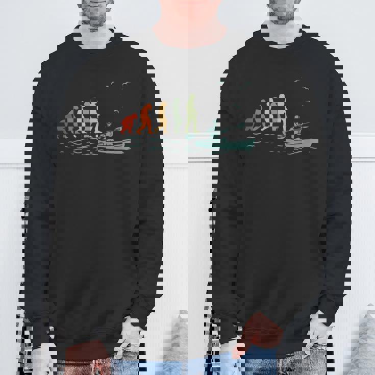 カヤック、カヌーイスト、カヌー、カヌー スウェットシャツ 高齢者への贈り物