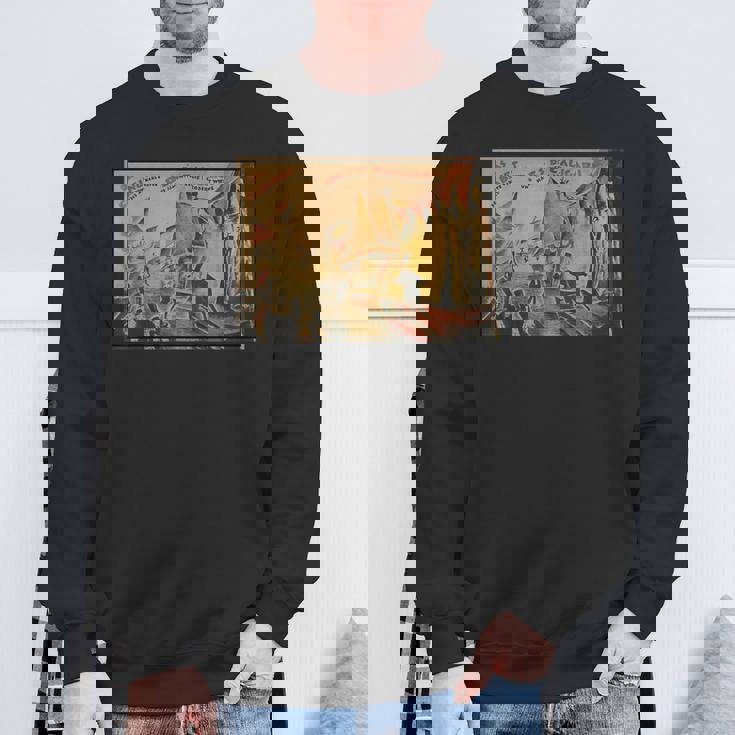 カリガリ博士の内閣ポスター1919 スウェットシャツ 高齢者への贈り物