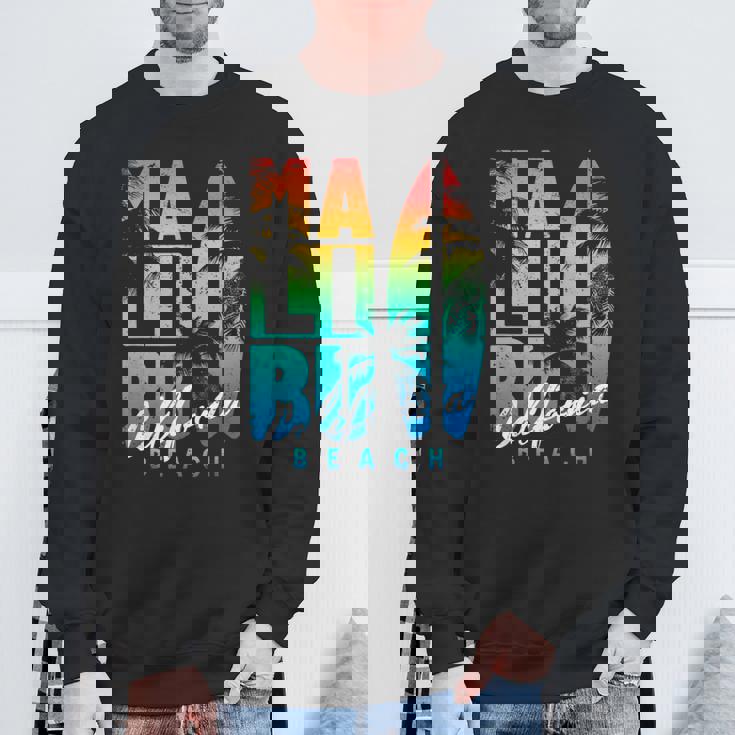 カリフォルニア州マリブビーチ スウェットシャツ 高齢者への贈り物