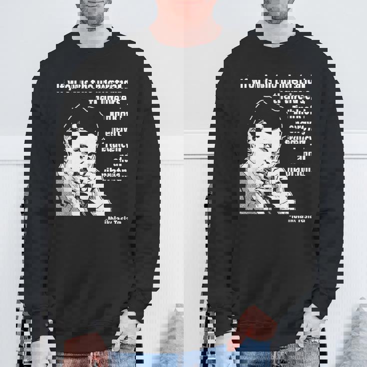 カルバン・ミラtシャツ ニコラ・テスラ スウェットシャツ 高齢者への贈り物