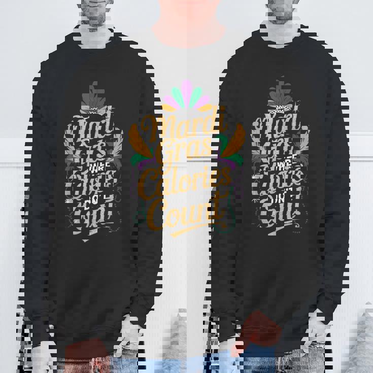 カロリーがカウントされないマルディグラ スウェットシャツ 高齢者への贈り物