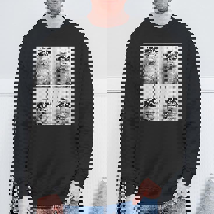 カワウソ サングラス スウェットシャツ 高齢者への贈り物