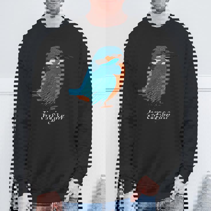 カワセミ 鳥 動物 図 バードウォッチング 贈り物 鳥類学者 生物学者 自然科学 スウェットシャツ 高齢者への贈り物