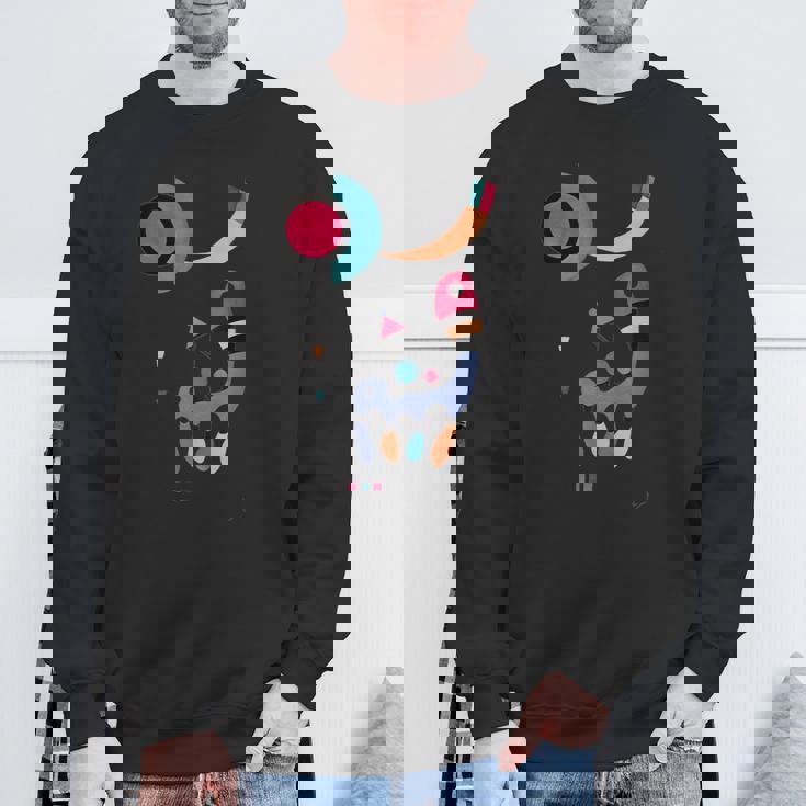 カンディンスキー・コンポジション・アートワーク スウェットシャツ 高齢者への贈り物