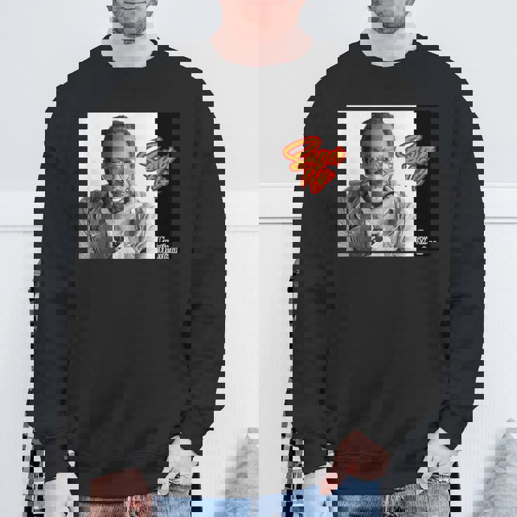 カーティスメイフィールド_001 スウェットシャツ 高齢者への贈り物