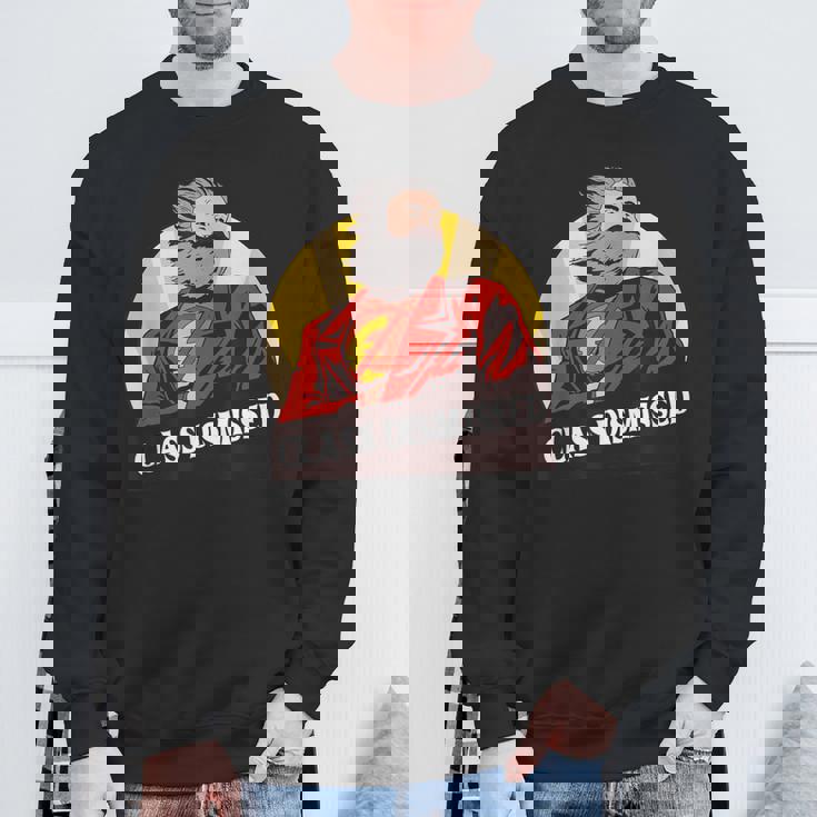 カール・マルクス クラスは共産主義マルクス主義 スウェットシャツ 高齢者への贈り物