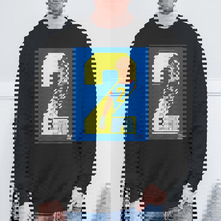 ガッチャマン ユニフォームデザインa-2 スウェットシャツ 高齢者への贈り物