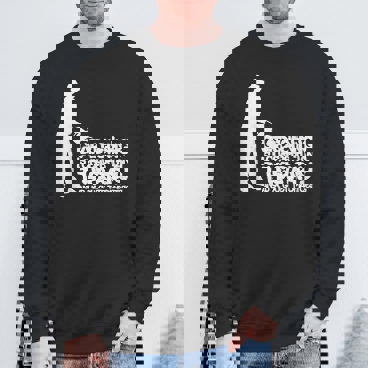 ガーデンセラピー ガーデンシェッド ガーデンテーブル ホビー スウェットシャツ 高齢者への贈り物