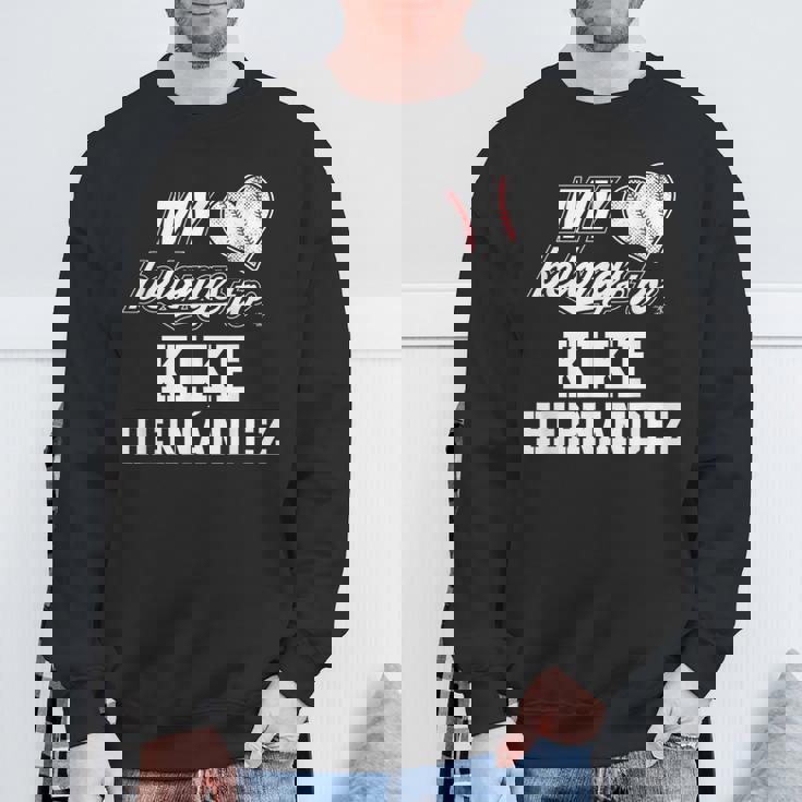 キケ・ヘルナンデスのゲームデー スウェットシャツ 高齢者への贈り物