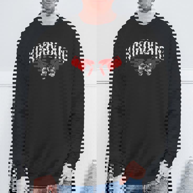 キックボクサー 格闘技 キックボクシング キックボクシング スウェットシャツ 高齢者への贈り物
