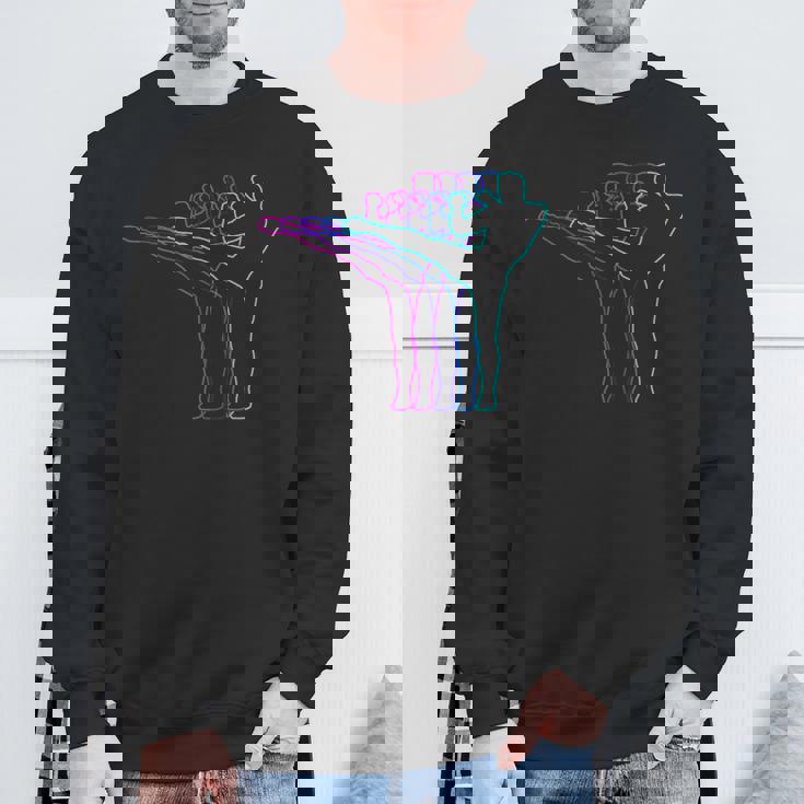 キックボクシング キックボクサー ギフト 服 男の子 若者 男性 子供 スウェットシャツ 高齢者への贈り物