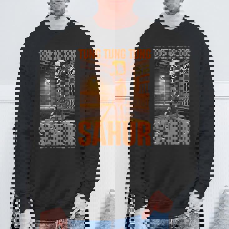 キッズ トレンド ミーム ブレイン イタリアン トゥング トゥン サフール スウェットシャツ 高齢者への贈り物