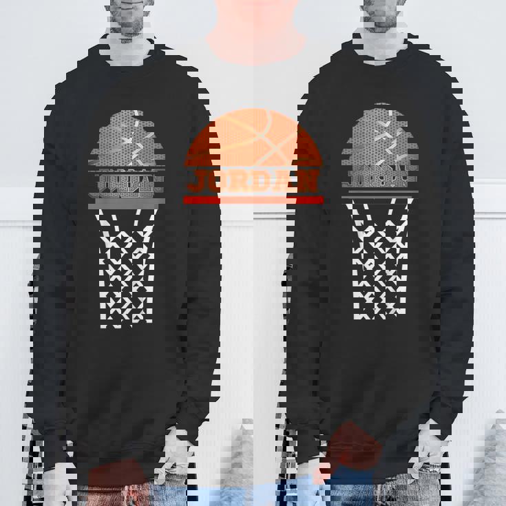 キッズ バスケットボールtシャツ ジョーダン カスタムネームギフト 男の子、若者向け スウェットシャツ 高齢者への贈り物